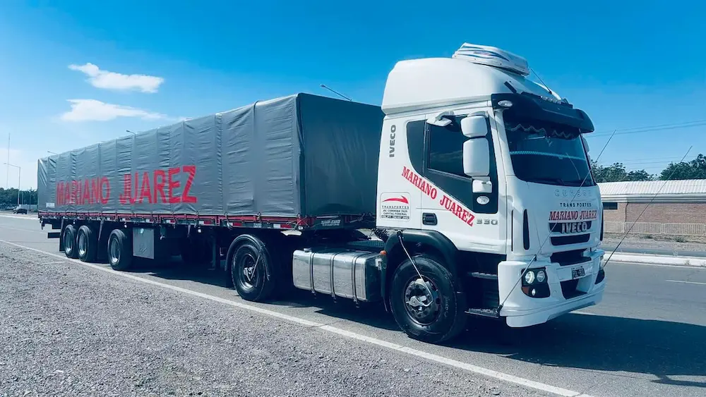 Camión Transporte Juarez Ruta